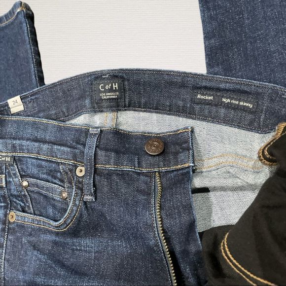 COH rocket high rise skinny jeans size 24 - Picture 5 of 10